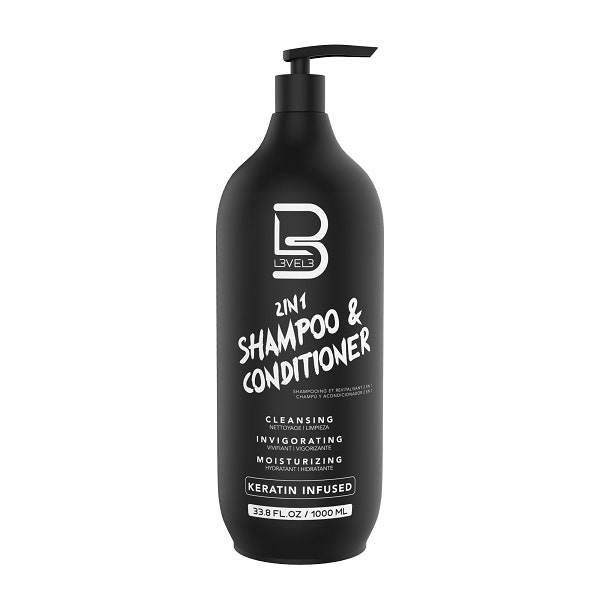 

Level3 2 In 1 Shampoo & Conditioner, Yellow orange