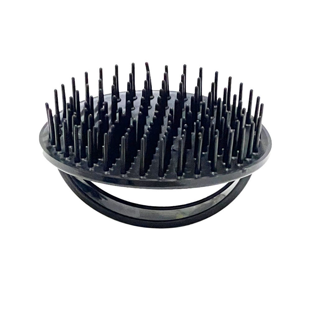Denman D6 Shampoo Massage Brush Black 1 Pc Buy Online at best
