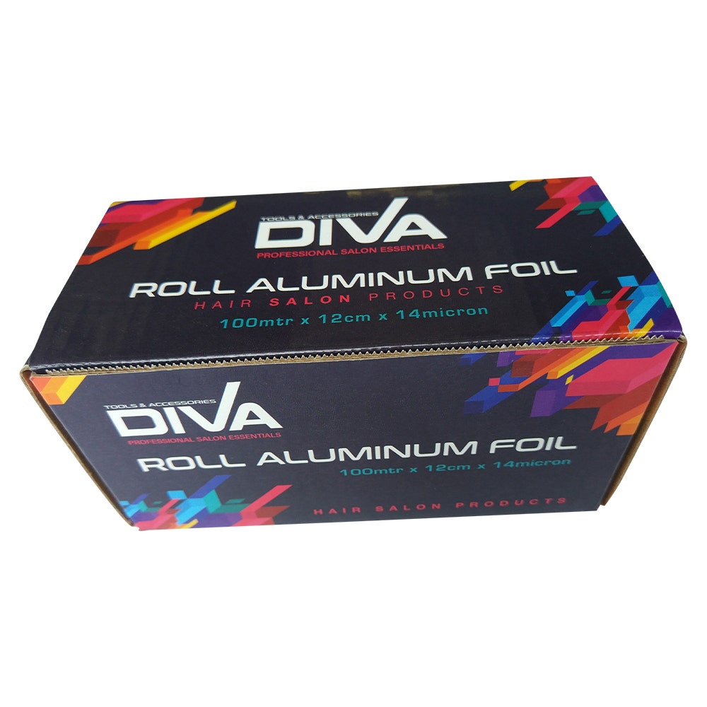 

Diva Roll Aluminum Foil | 100 Mtrx12 Cm