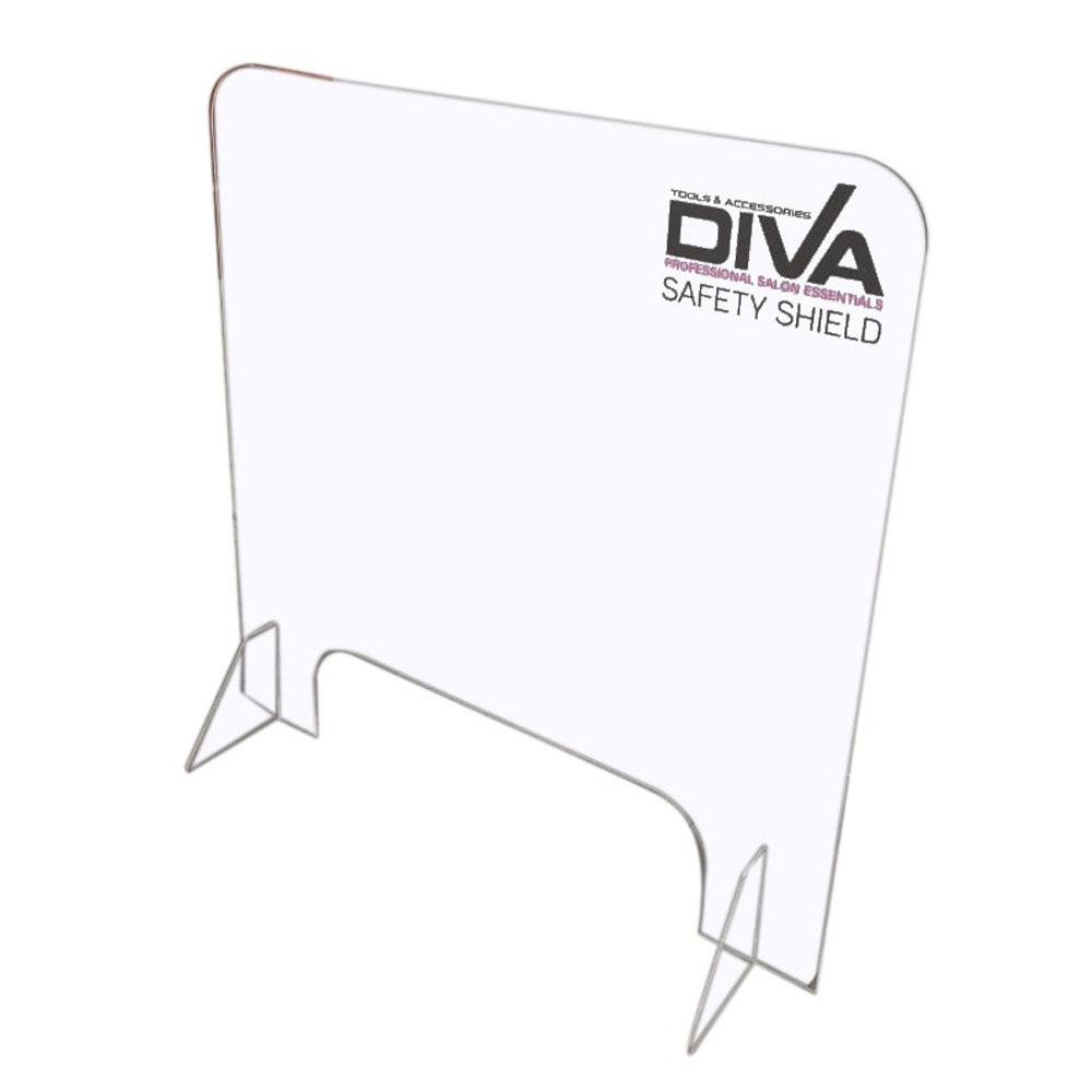 

Diva Acrylic Protective Shield, White