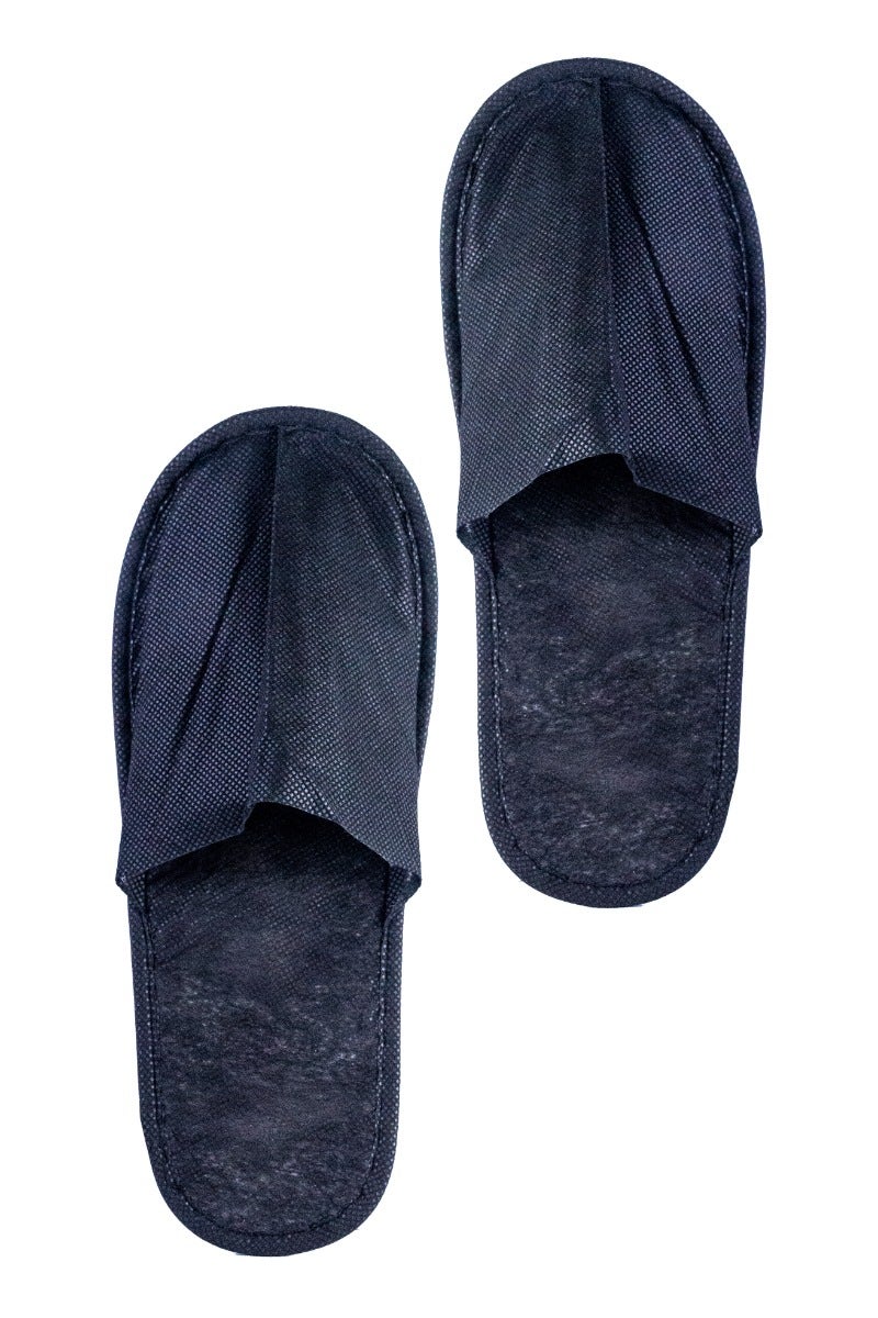 Black 2025 disposable slippers