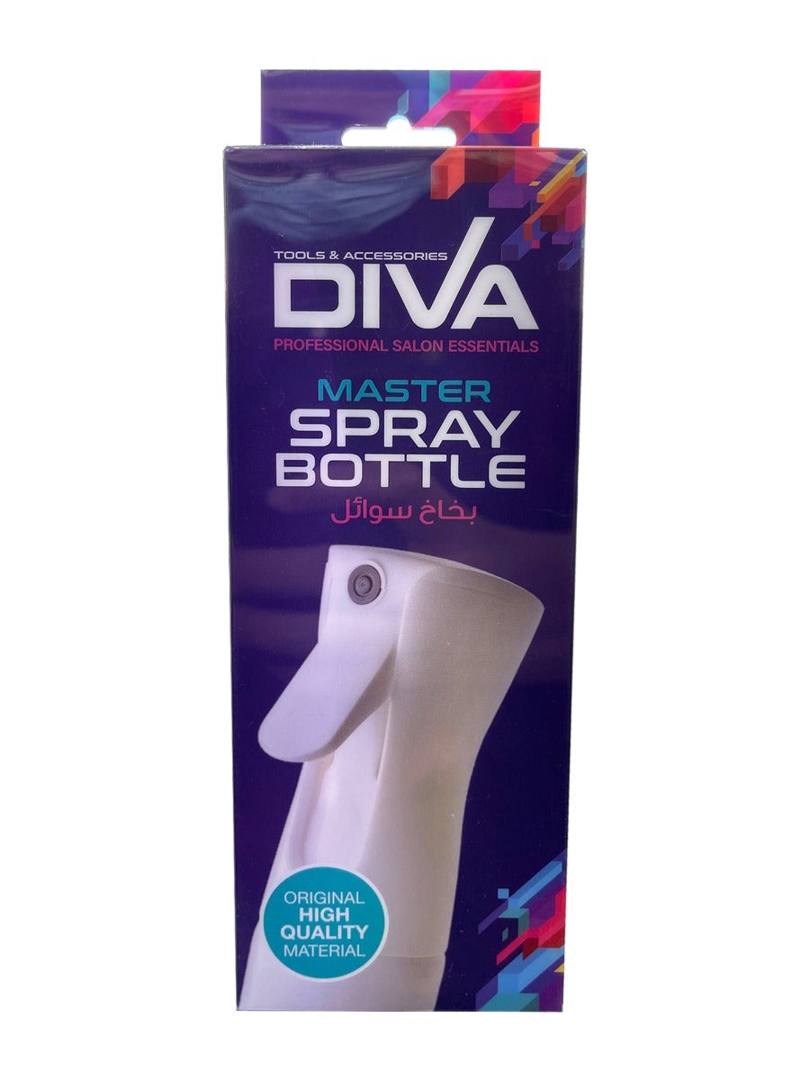 Diva Master Spray Bottle | White - 160 Ml 