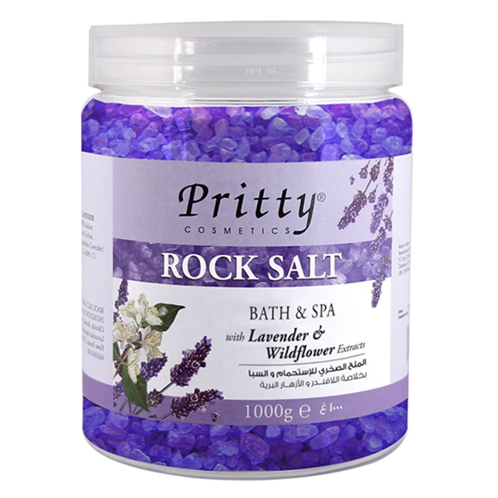

Pritty Rock Salt | Lavender & Wildflower Extracts Body Scrub