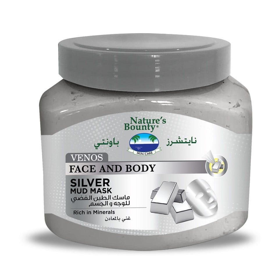 

Nature's Bounty Venos Mud Mask | Silver | 560ml