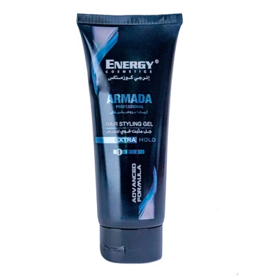 Energy Cosmetics Armada Hair Styling Gel Blue Extra Hold | 200 Ml