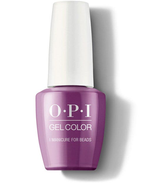 

OPI Gel Nail Color I Manicure For Beads | Luscious Purple | 15ml, Yellow orange