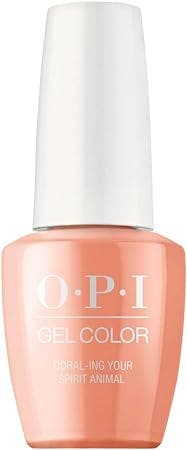 

OPI Gel Nail Color Coral-Ing Your Spirit | Warm Coral | 15ml, 9006