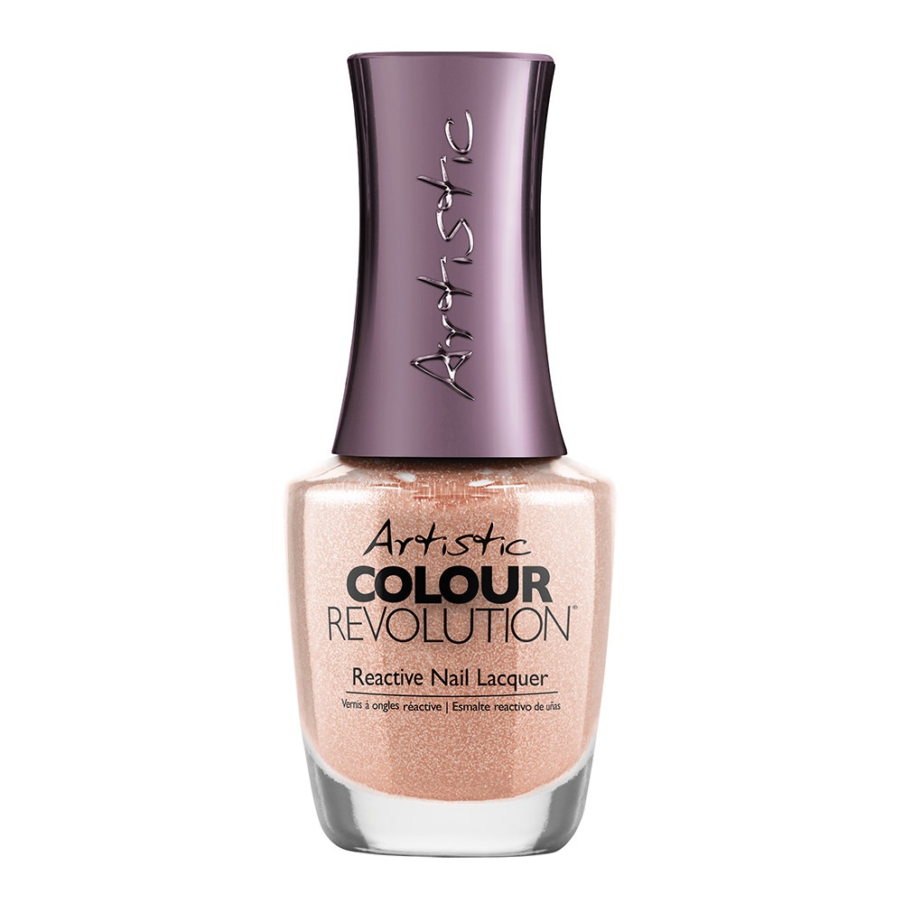 

Artistic Nail Design Nail Lacquer Swanky | Pink Shimmer