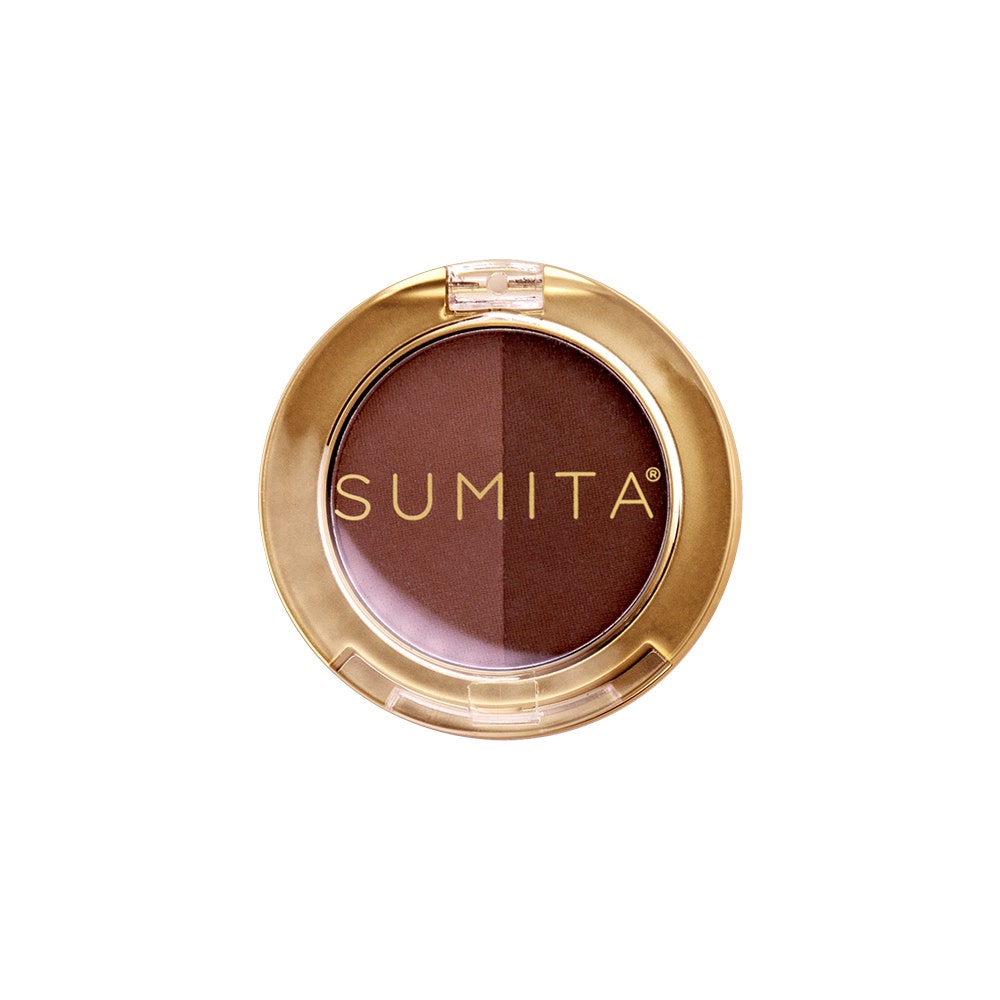 Sumita Brow Powder Duo Hi-Highter | Med Brown | 0.09 Oz 