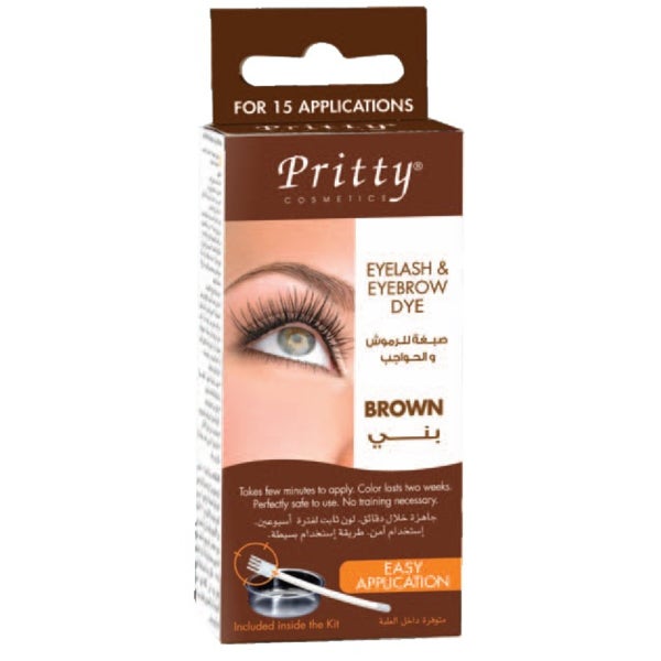 Pritty Eyelash & Eyebrow Dye Kit