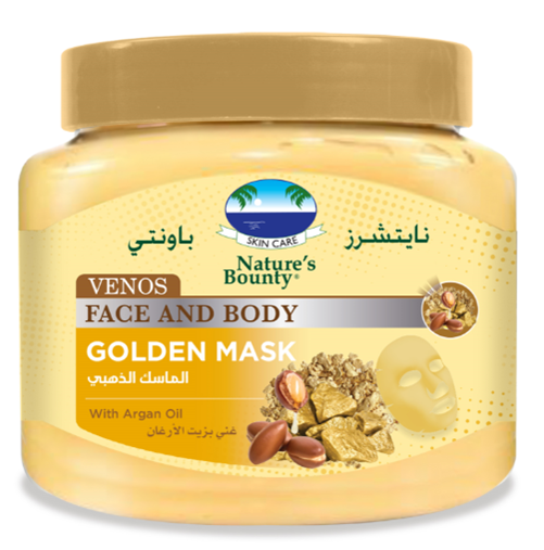 

Natures Bounty Venos Gold Face & Body Mask