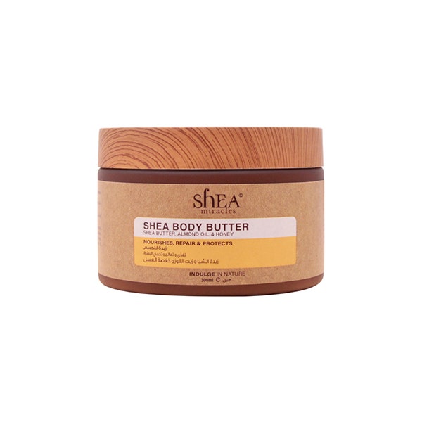 

Shea Miracles Shea Body Butter Almond Oil and Honey, Black - 135
