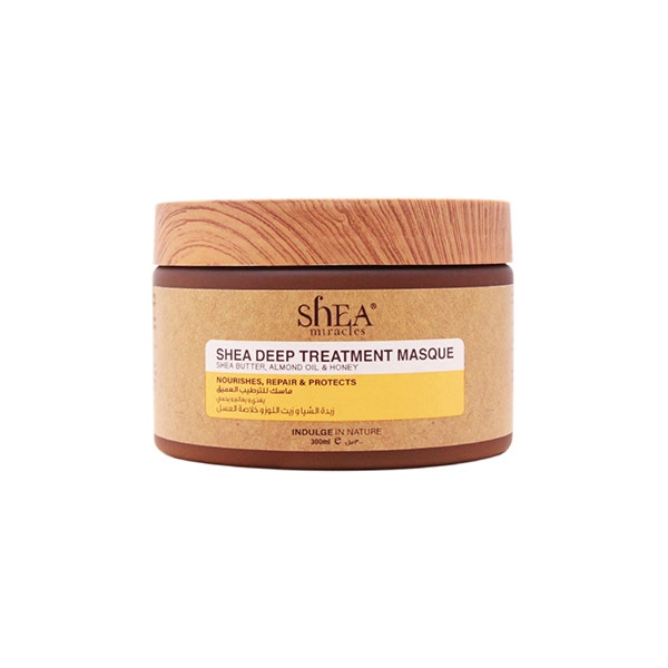 

Shea Miracles Shea Hair Masque Almond Oil & Honey, Black - 135