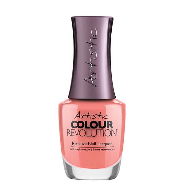 Nail polish store peach color