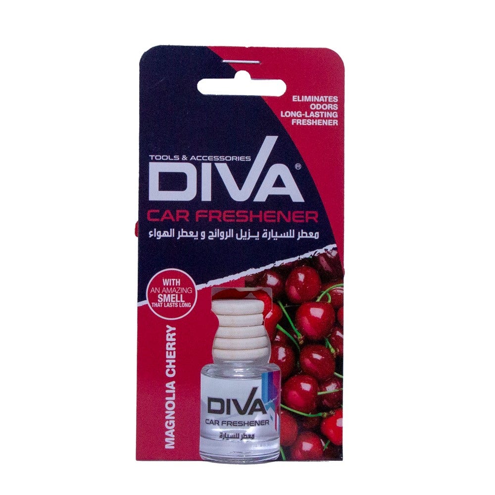 

Diva Car Freshener | Magnolia Cherry Scent