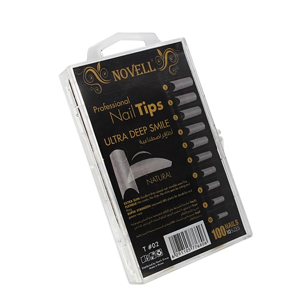 Novell Nailtip Natural | 100 Tips