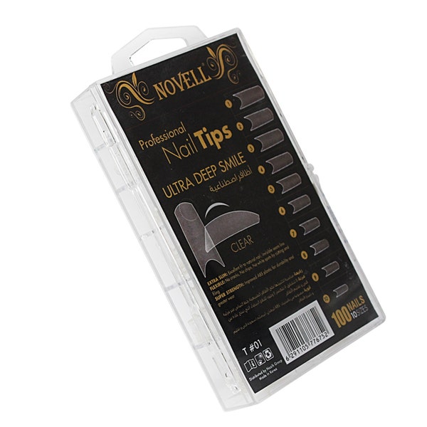 Novell Nailtip | Clear | 100 Tips