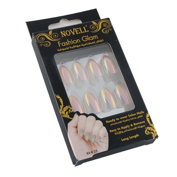 Novell Artificial Fashion Nail No 25 | 1 Kit