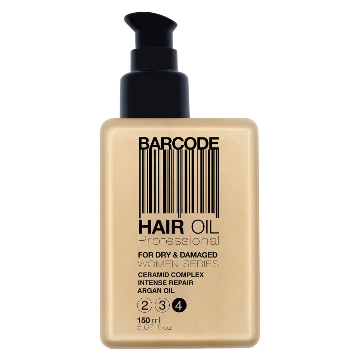 

Barcode Hair Oil | For Dry and Damaged Hair, White